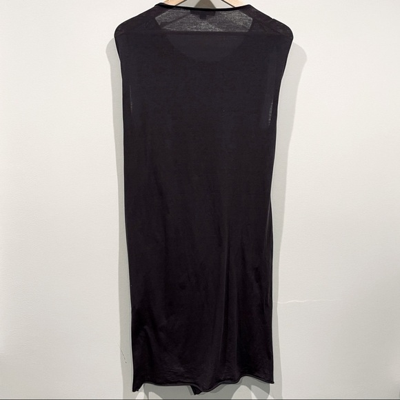 AllSaints Women's Washed Black Erin Devo Dress Size L - Picture 8 of 11